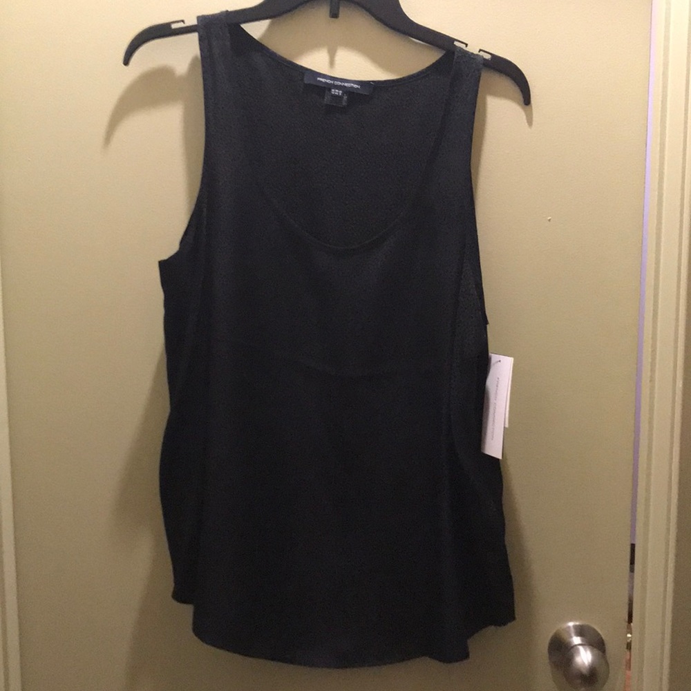 DONATING TOMORROW NWT French Connection silk tank